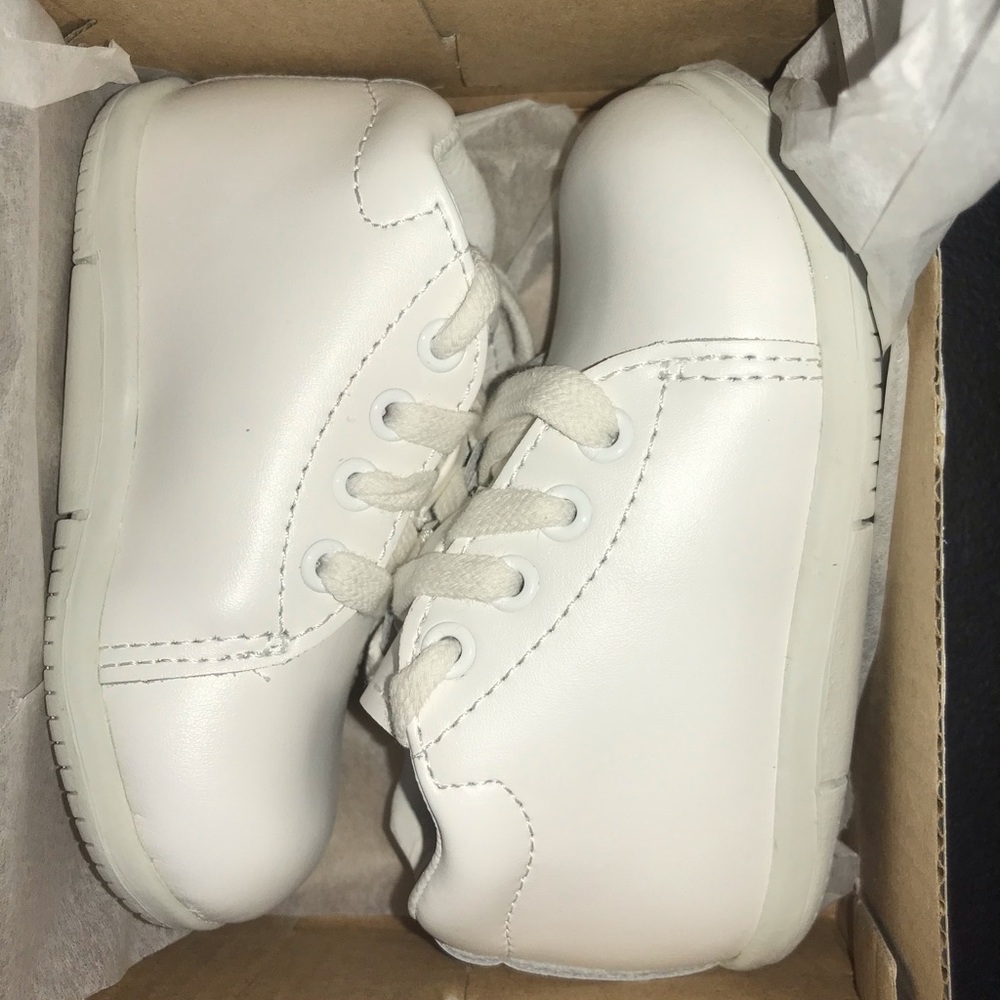 Stride Rite Srt Elliot White Baby Boy Shoes